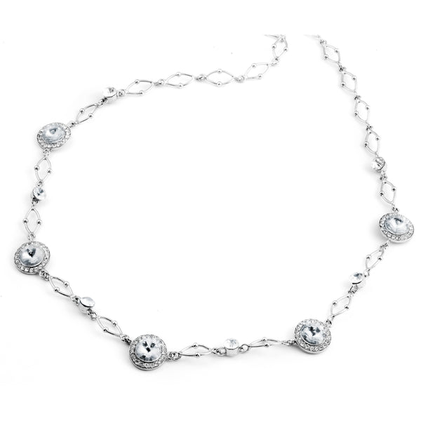 Silver Tone Link Necklace