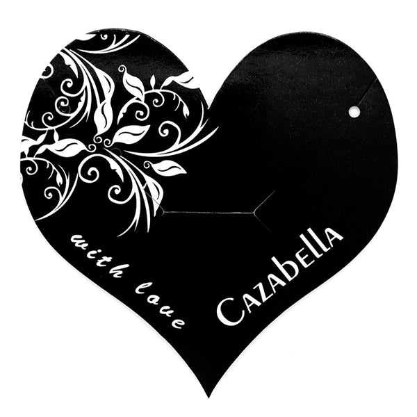 Cazabella Heart Shape Cards(Pack Of 100)