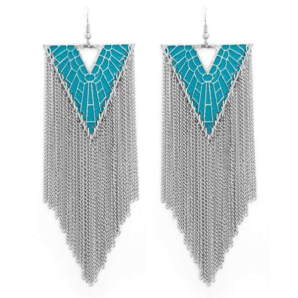 Turquoise Hanging Earrings