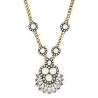 Large Antique Gold Tone Pendant